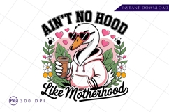 Cool swan motherhood sublimation PNG Product Image 1