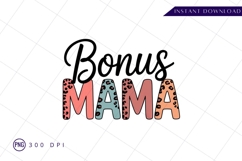 Bonus mama design sublimation png Product Image 1