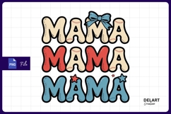 Baseball mama design sublimation png Product Image 1