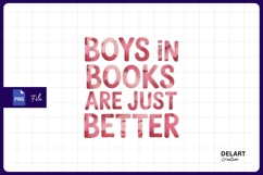 Boys in books are just better PNG Product Image 1