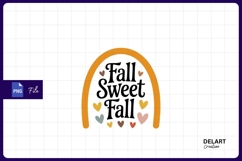 Fall sweet fall themed sublimation png Product Image 1