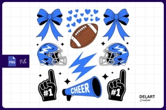 Cheerful football sports pattern sublimation png Product Image 1