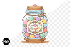Watercolor Kawaii Back to School Png Clipart Product Image 1