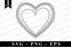 Heart SVG | SVG Cut files | Cricut Product Image 1