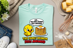 Funny Easter Chick Family Reunion Feels Awkward PNG Design Product Image 3
