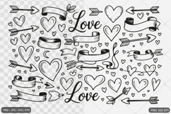 Hand Drawn Love Elements Product Image 1