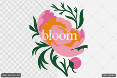 Boho Retro Flower SVG Sublimation Bundle Product Image 2