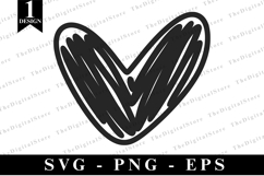 Heart SVG | SVG Cut files | Cricut Product Image 1