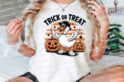 Halloween Duck with Sunglasses and Jack Sublimation PNG Product Image 3