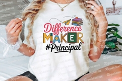 Principal Appreciation Design Difference Sublimation PNG Product Image 3