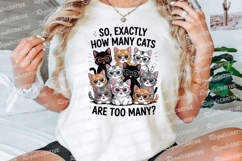 Funny Cats Wearing Glasses Kitten Sublimation PNG Product Image 3