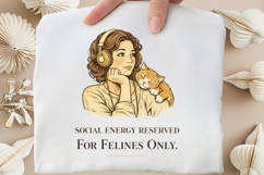 I'm Not Arguing I'm Improving The Plan PNG, Funny Cat Quote Product Image 3