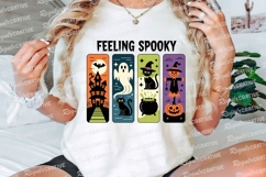 Halloween Bookmark Design Featuring Spooky Sublimation PNG Product Image 3