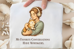 My Favorite Conversations Have Whiskers PNG Product Image 4