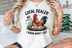 Rooster Nest Egg Local Dealer Sublimation PNG Product Image 3