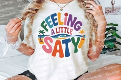 Colorful Retro Typography Design Feeling Sublimation PNG Product Image 3
