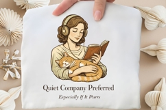 Quiet Company Preferred Especially If It Purrs PNG Product Image 3