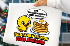 Funny Easter Chick Family Reunion Feels Awkward PNG Design Product Image 7
