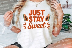 Just Stay Sweet Papaya Graphic Sublimation PNG Product Image 3