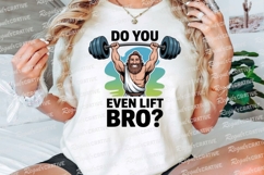 Strongman Lifting Barbell Funny Fitness Sublimation PNG Product Image 1