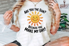 You Are The Sun Cute Smiling Sun Sublimation PNG Product Image 3