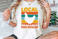 Local Egg Dealer Farm Fresh Graphic Sublimation PNG Product Image 3