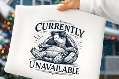 Currently Unavailable Funny Lazy Turtle Vintage Humor Product Image 2