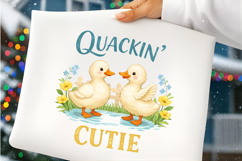 Quackin’ Cutie Duck PNG Design Product Image 1