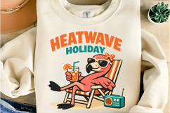 Heatwave Holiday Cute Flamingo Summer Beach Vacation Product Image 5