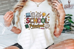 School Principal Design With Study Sublimation PNG Product Image 3
