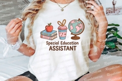 Special Education Assistant Cartoon With Sublimation PNG Product Image 3