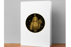 Round Zodiac Sublimation Bundle - 12 PNG Designs - Digital Product Image 4