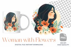 Feminine With Boho Flowers, Women Floral, Mother's Day Product Image 1