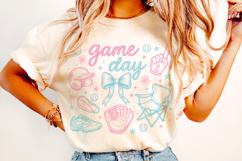 Game Day PNG, Baseball Mom PNG, Baseball Coquette Bow PNG Product Image 2