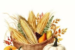 Happy Harvest Fall PNG, Sublimation Downloads Product Image 7