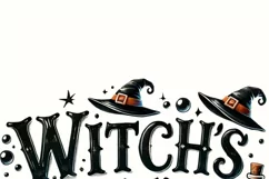 Witch's Brew PNG, Retro Designs for Shirts & Tumblers Product Image 3