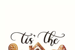 Gingerbread House, Tis the Season PNG Design Product Image 8