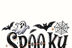 Spooky Vibes Png for Tshirt Design, Sublimation Product Image 3