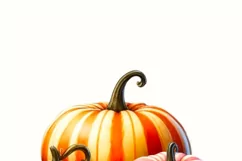 Autumn Pumpkin Season Sublimation Print, Crafting File Product Image 3