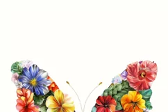 Butterfly PNG Digital File, Instant Download Sublimation Product Image 3