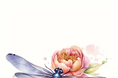 Dragonfly PNG Digital Downloads, Insect Illustration Product Image 4