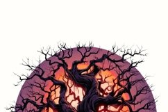 Spooky Halloween Tree Sublimation Designs - Digital Download Product Image 8