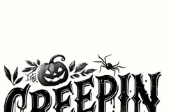 Creepin it Real Sublimation PNG for Tshirt Designs Product Image 3
