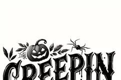 Creepin it Real Sublimation PNG for Tshirt Designs Product Image 3