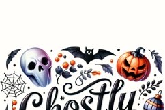 Ghostly Greetings for Card Making, Sublimation Download Product Image 3