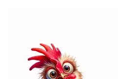 Cute Chicken PNG Digital Downloads for Crafters & T-shirt Product Image 3