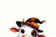 Moo I Mean Boo, Halloween Shirt PNG,Instant Digital Download Product Image 3