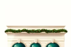 Book Store Christmas Scene PNG, Merry Bookmas Sublimation Product Image 6