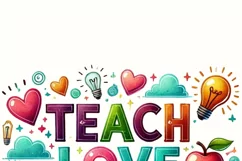 Retro Teacher PNG Digital Print, Sublimation PNG Product Image 3
