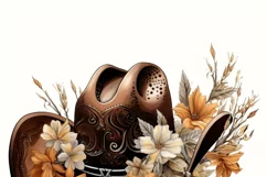 Western Howdy PNG Sublimation Design Download - Cowboy Hat Product Image 7